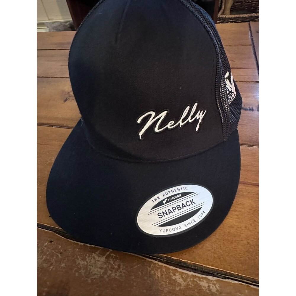 Nelly Dirty Ent Yupoong Snapback Hat Black Mesh Trucker Adjustable Cap Classic S
